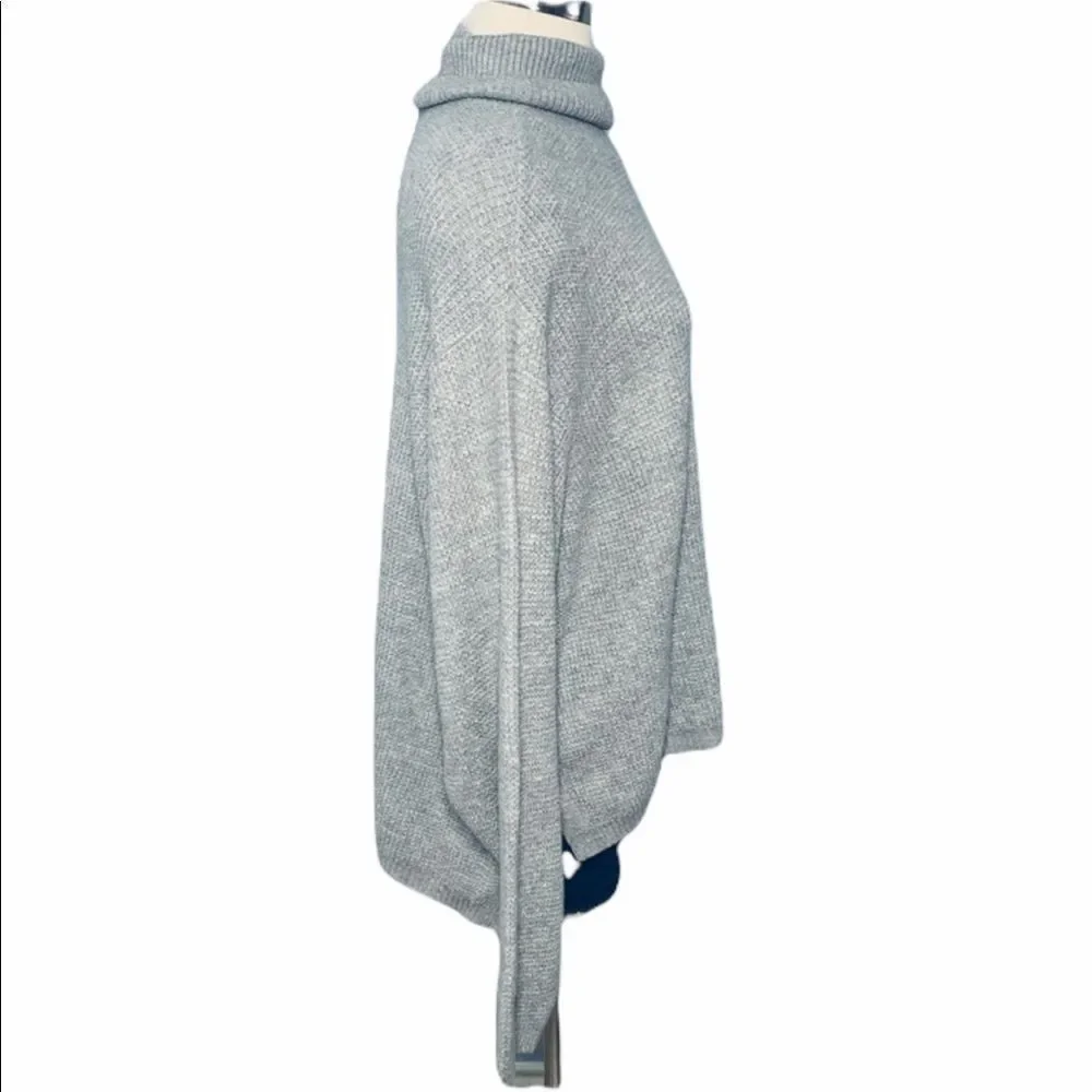 NWT 1. State Side Button Waffle Weave Turtleneck - Picture 6 of 14